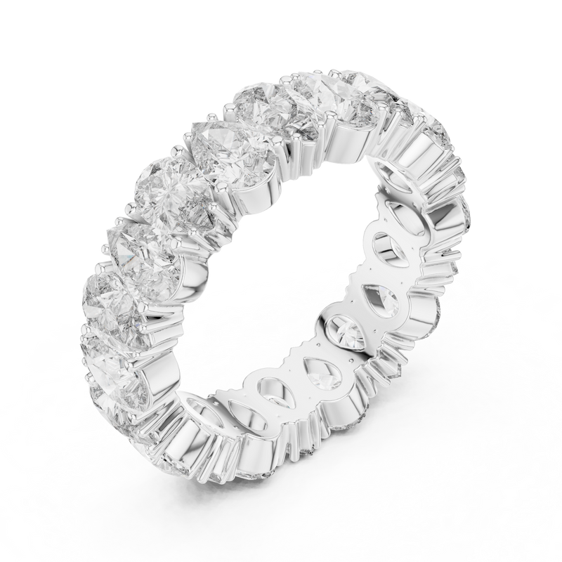 Ladies Ring DDLR-241@7 - White Gold - Image