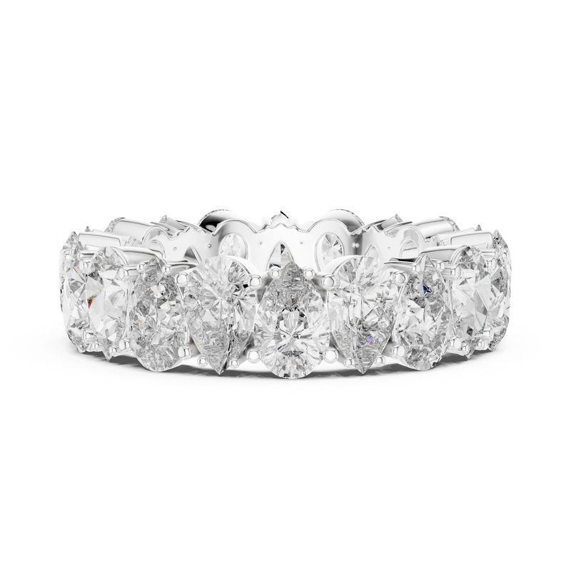 Ladies Ring DDLR-241@7 - White Gold - Image