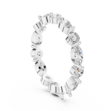 Ladies Ring DDLR-242@7 - White Gold - Image