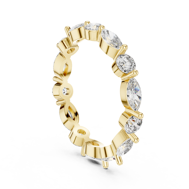 Ladies Ring DDLR-242@7 - Yellow Gold - Image