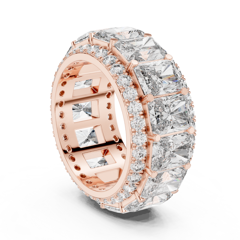 Ladies Ring DDLR-243@7 - Rose Gold - Image