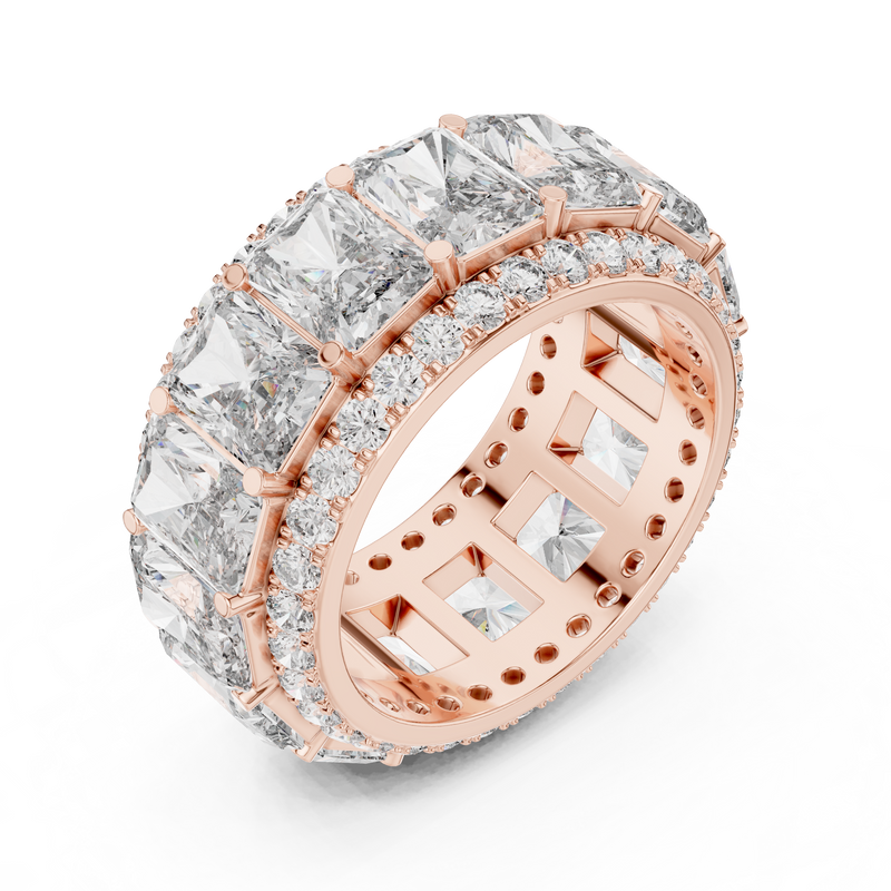 Ladies Ring DDLR-243@7 - Rose Gold - Image