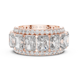 Ladies Ring DDLR-243@7 - Rose Gold - Image