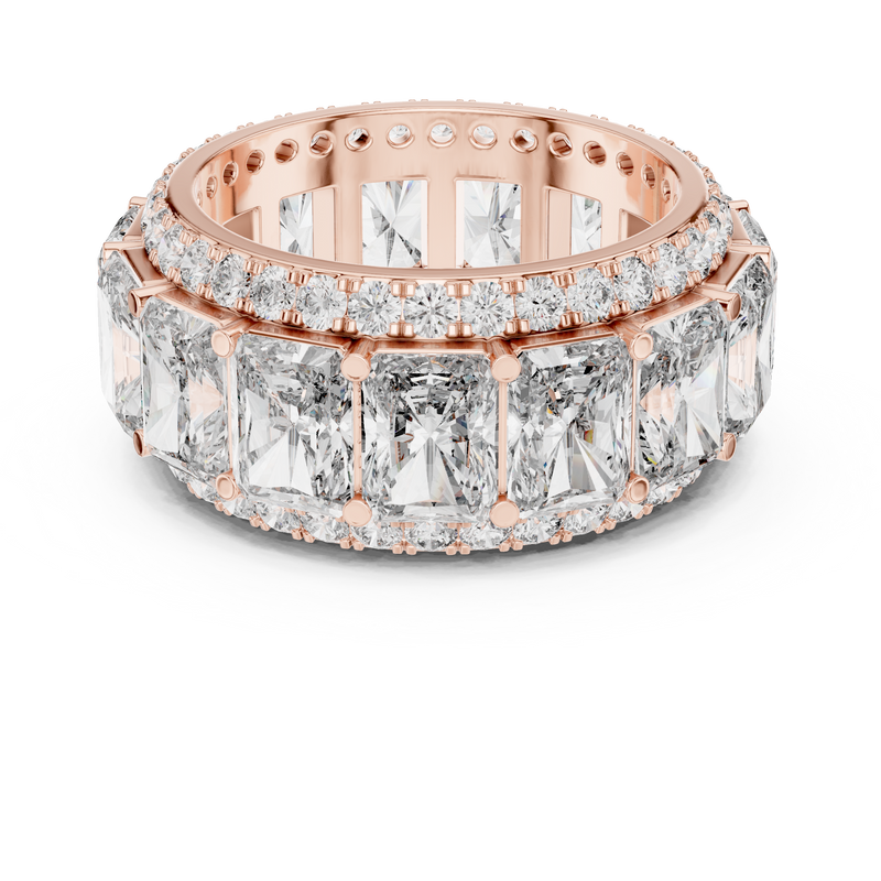 Ladies Ring DDLR-243@7 - Rose Gold - Image