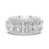 Ladies Ring DDLR-243@7 - White Gold - Image