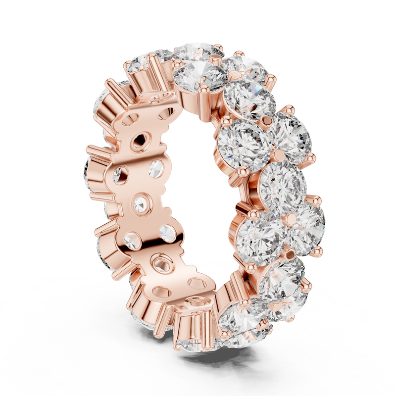 Ladies Ring DDLR-244@7 - Rose Gold - Image