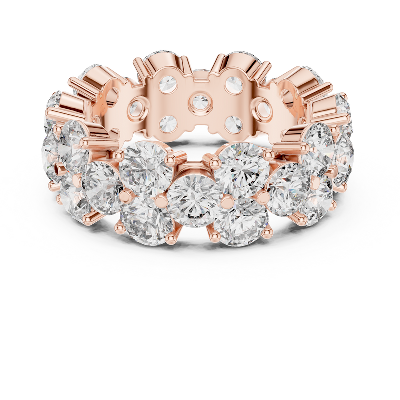 Ladies Ring DDLR-244@7 - Rose Gold - Image