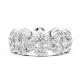 Ladies Ring DDLR-244@7 - White Gold - Image