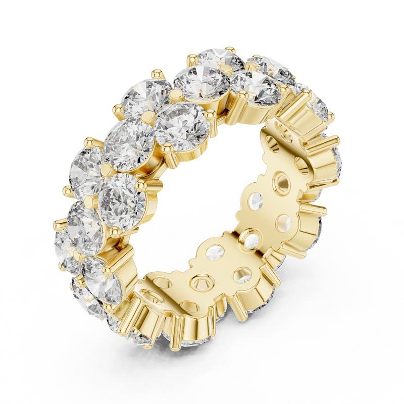 Ladies Ring DDLR-244@7 - Yellow Gold - Image
