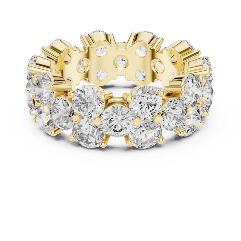 Ladies Ring DDLR-244@7 - Yellow Gold - Image