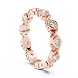 Ladies Ring DDLR-245@7 - Rose Gold - Image