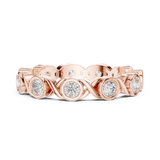 Ladies Ring DDLR-245@7 - Rose Gold - Image