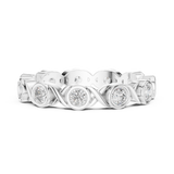 Ladies Ring DDLR-245@7 - White Gold - Image