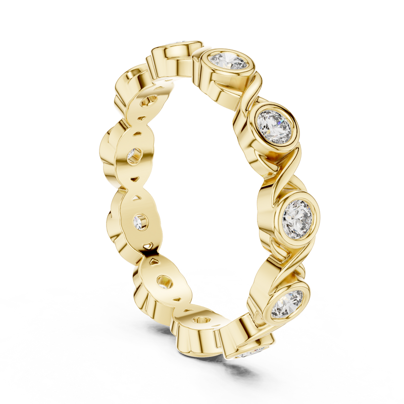 Ladies Ring DDLR-245@7 - Yellow Gold - Image