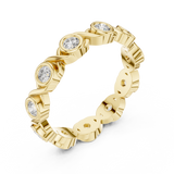 Ladies Ring DDLR-245@7 - Yellow Gold - Image