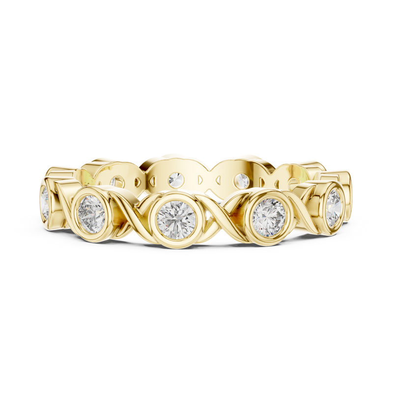 Ladies Ring DDLR-245@7 - Yellow Gold - Image