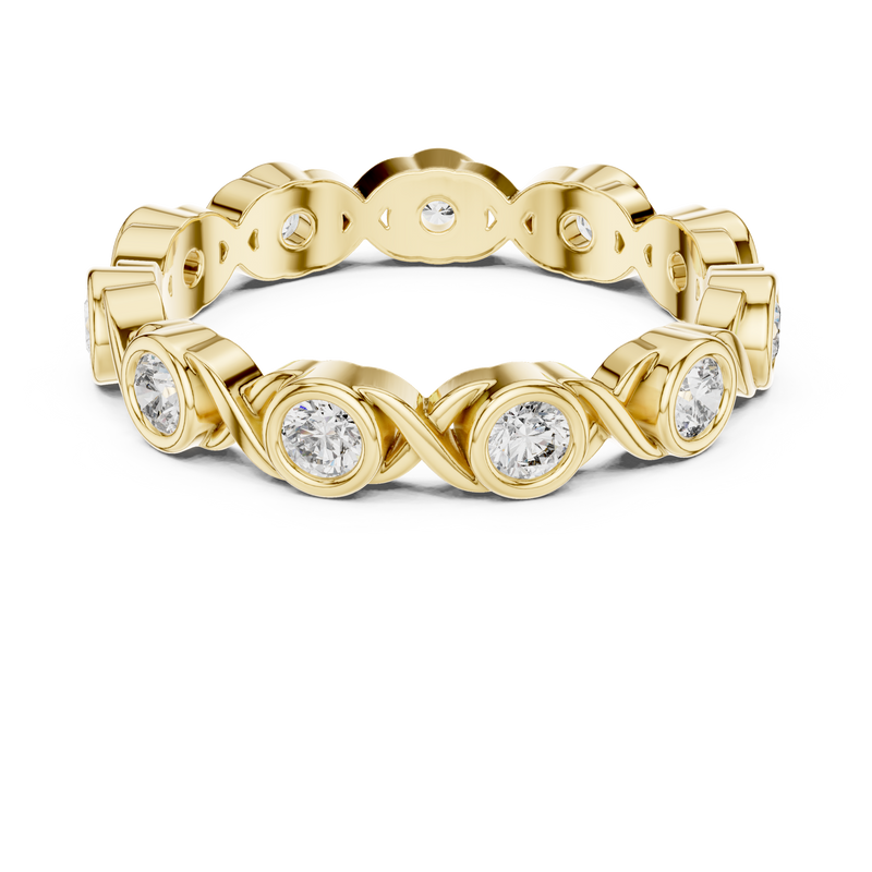 Ladies Ring DDLR-245@7 - Yellow Gold - Image