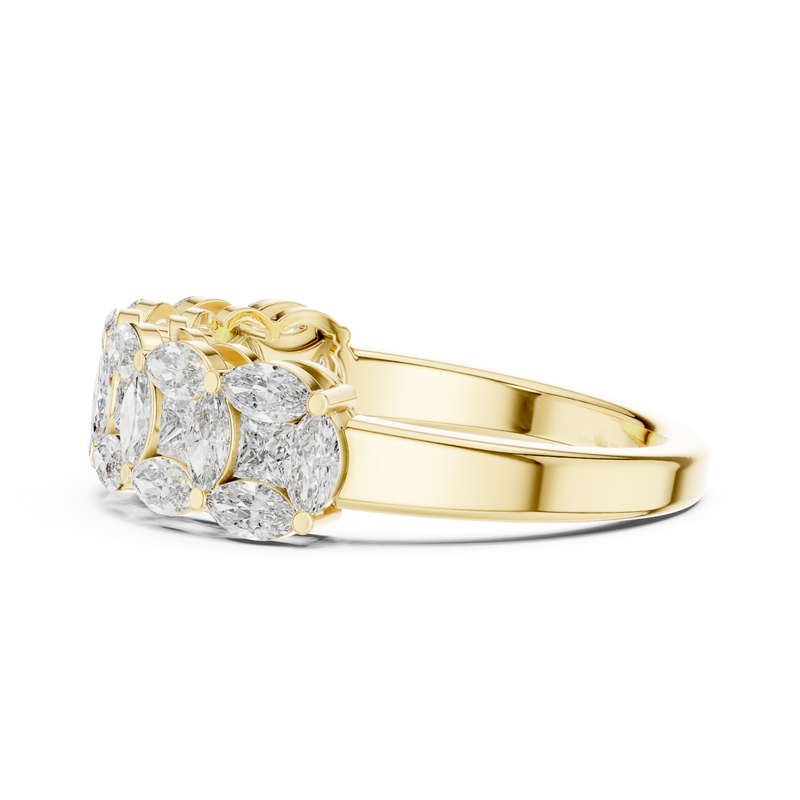 Ladies Ring DDLR-246@7 - Yellow Gold - Image