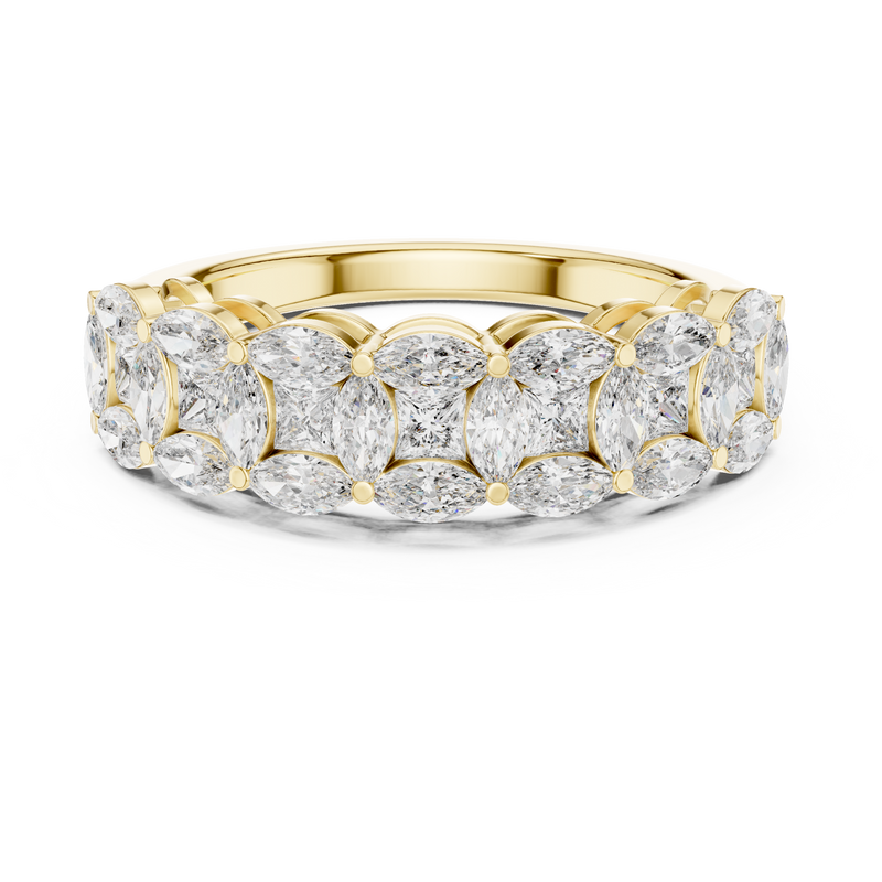 Ladies Ring DDLR-246@7 - Yellow Gold - Image