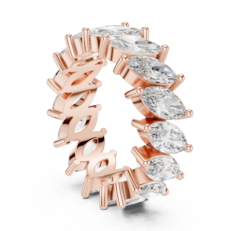 Ladies Ring DDLR-247@7 - Rose Gold - Image