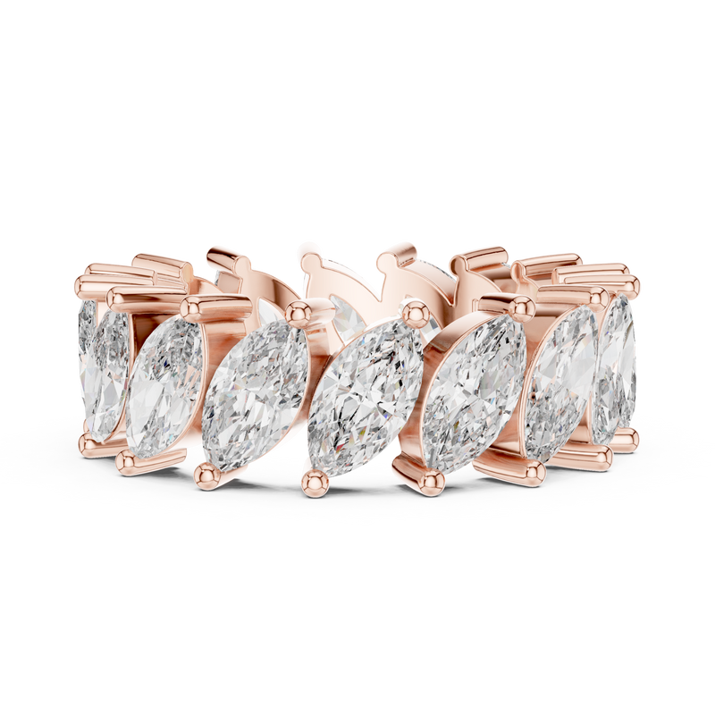 Ladies Ring DDLR-247@7 - Rose Gold - Image