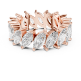 Ladies Ring DDLR-247@7 - Rose Gold - Image
