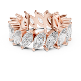 Ladies Ring DDLR-247@7 - Rose Gold - Image