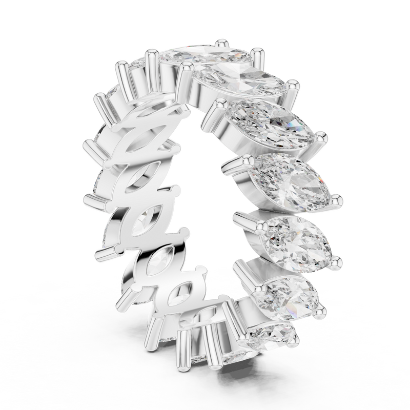Ladies Ring DDLR-247@7 - White Gold - Image