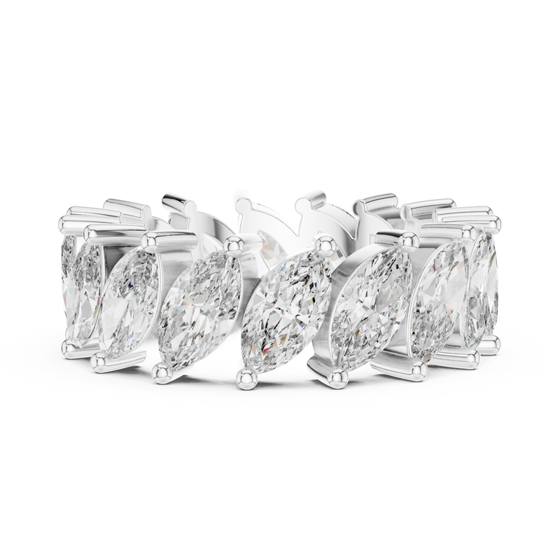 Ladies Ring DDLR-247@7 - White Gold - Image