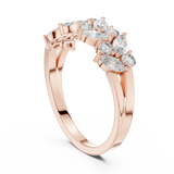 Ladies Ring DDLR-248@7 - Rose Gold - Image