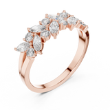 Ladies Ring DDLR-248@7 - Rose Gold - Image
