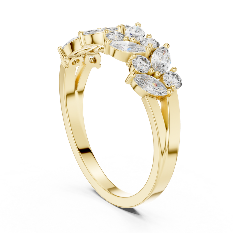 Ladies Ring DDLR-248@7 - Yellow Gold - Image