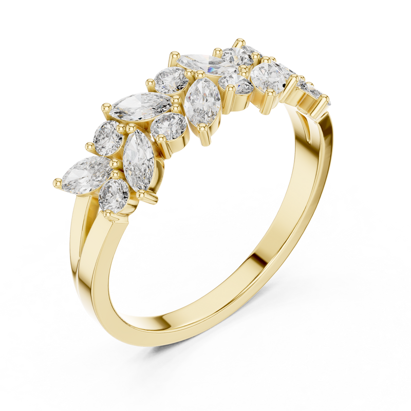 Ladies Ring DDLR-248@7 - Yellow Gold - Image