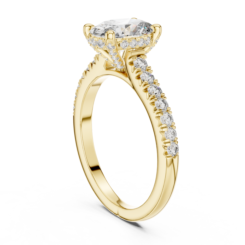 Ladies Ring DDLR-249@7 - Yellow Gold - Image