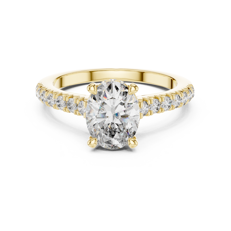 Ladies Ring DDLR-249@7 - Yellow Gold - Image