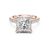 Ladies Ring DDLR-250@7 - Rose Gold - Image