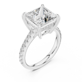 Ladies Ring DDLR-250@7 - White Gold - Image