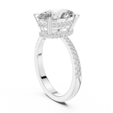Ladies Ring DDLR-251@7 - White Gold - Image