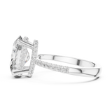 Ladies Ring DDLR-251@7 - White Gold - Image