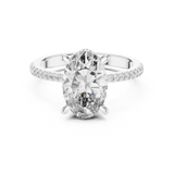 Ladies Ring DDLR-251@7 - White Gold - Image