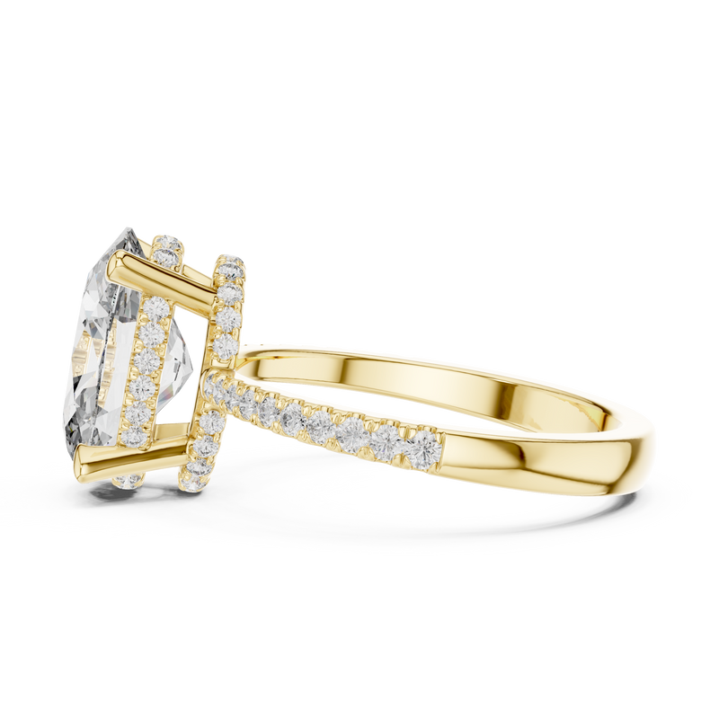 Ladies Ring DDLR-251@7 - Yellow Gold - Image