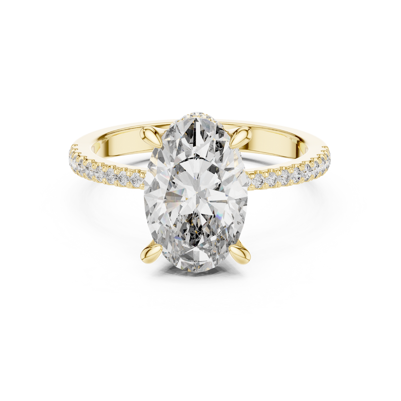 Ladies Ring DDLR-251@7 - Yellow Gold - Image