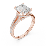 Ladies Ring DDLR-252@7 - Rose Gold - Image