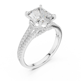 Ladies Ring DDLR-252@7 - White Gold - Image