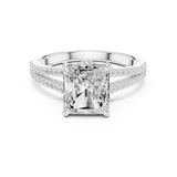 Ladies Ring DDLR-252@7 - White Gold - Image