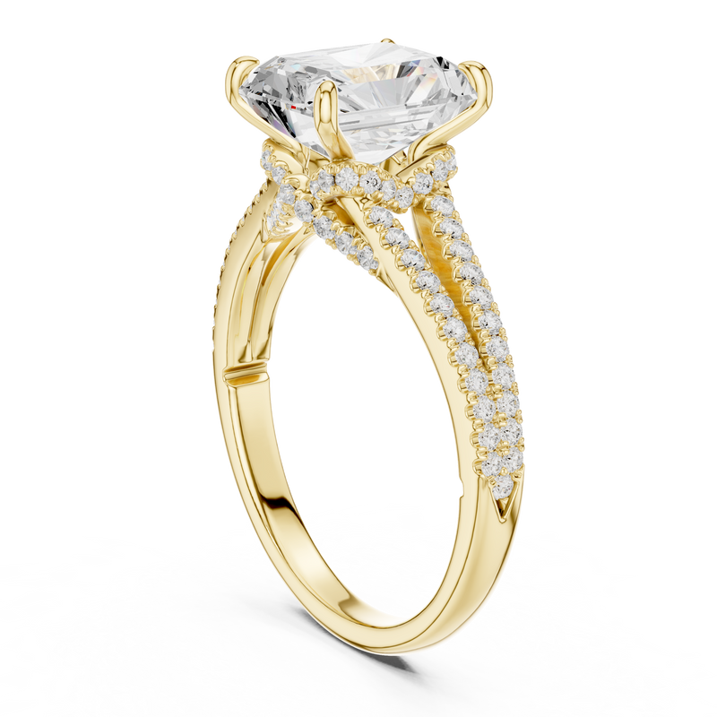 Ladies Ring DDLR-252@7 - Yellow Gold - Image