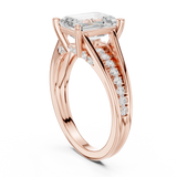Ladies Ring DDLR-253@7 - Rose Gold - Image