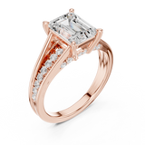 Ladies Ring DDLR-253@7 - Rose Gold - Image
