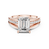 Ladies Ring DDLR-253@7 - Rose Gold - Image
