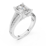 Ladies Ring DDLR-253@7 - White Gold - Image